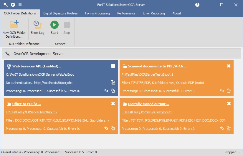 ownOCR Server Configuration